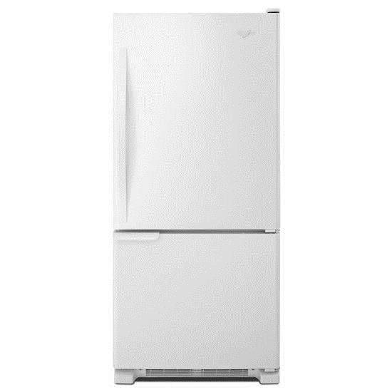 Whirlpool WRB119WFBW 19 cu. ft. BottomFreezer Refrigerator with